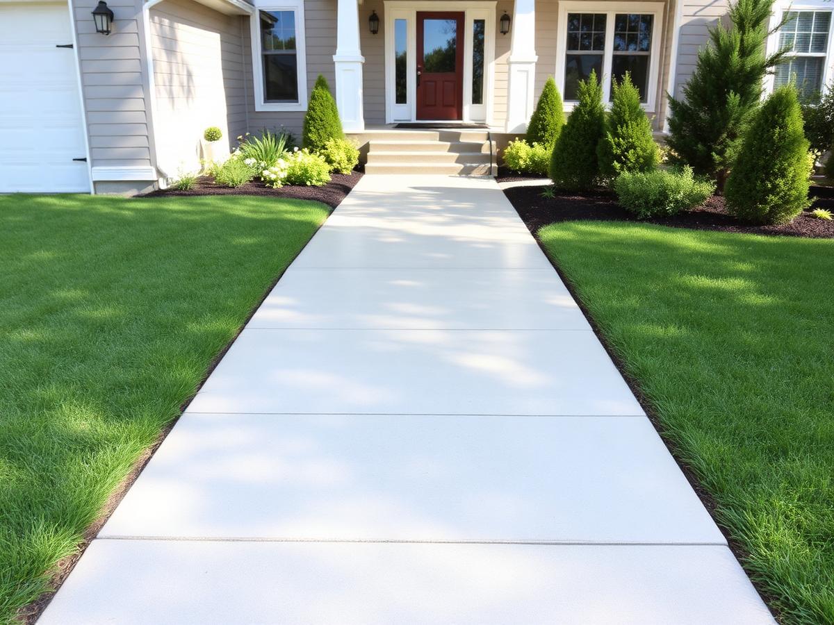 Concrete Walkway